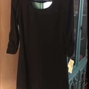 Black Speechless dress 3/4 sleeves